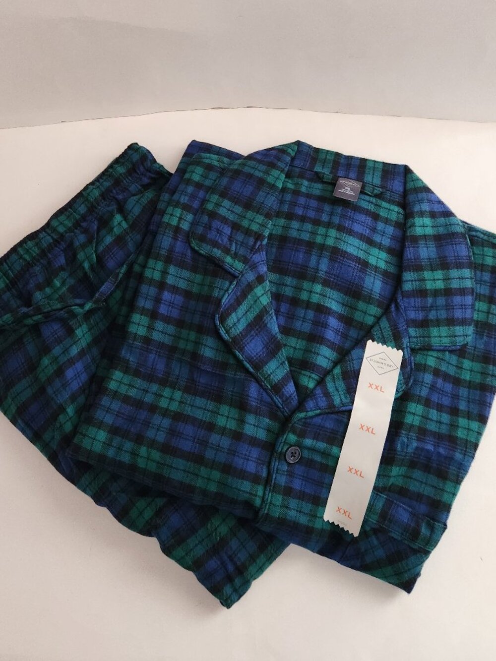 Cotton Flannel Pajama Set Blackwatch
